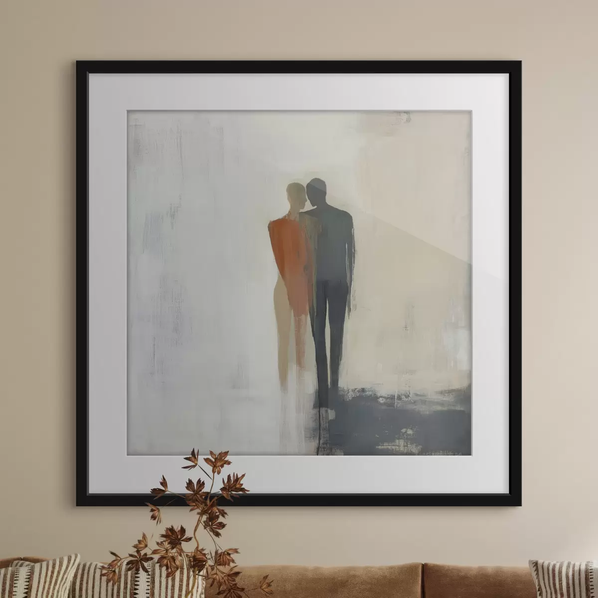Poster Coppia, astrazione f39912