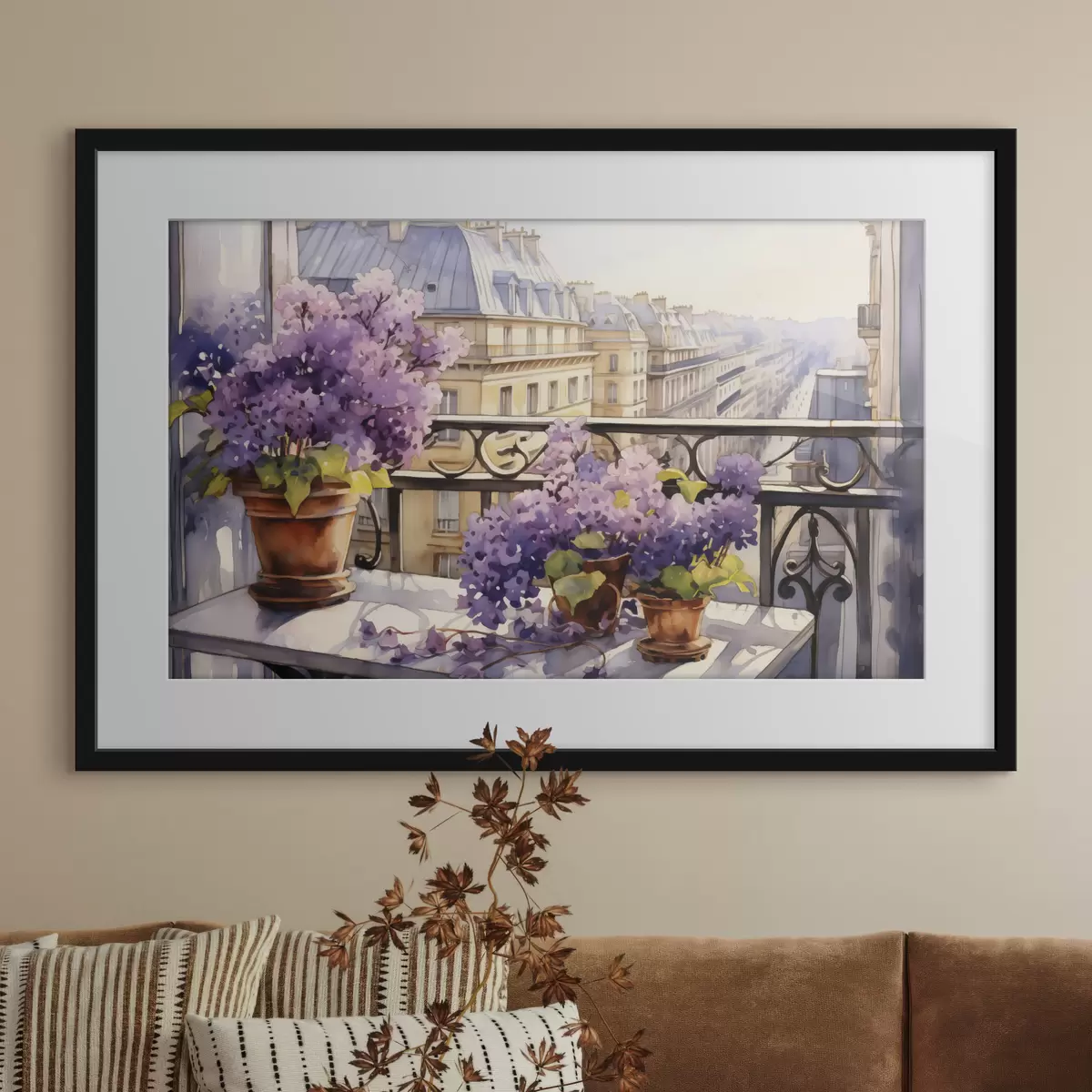Poster Primavera sul balcone f39931
