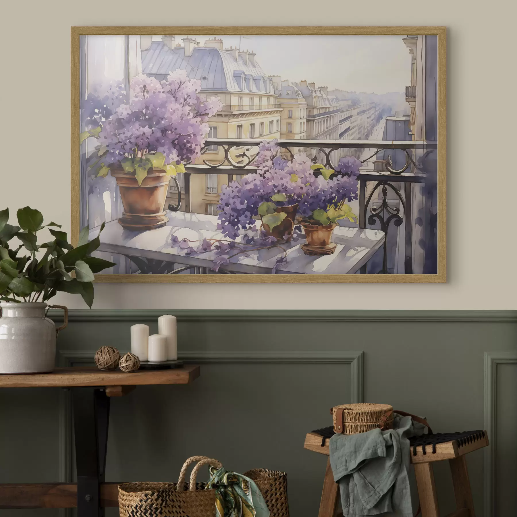 carta da parati Primavera sul balcone nr. f39931