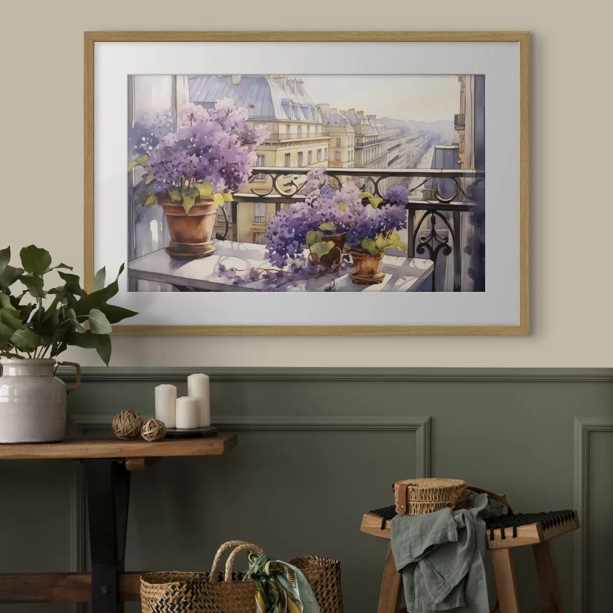 Poster Primavera sul balcone f39931