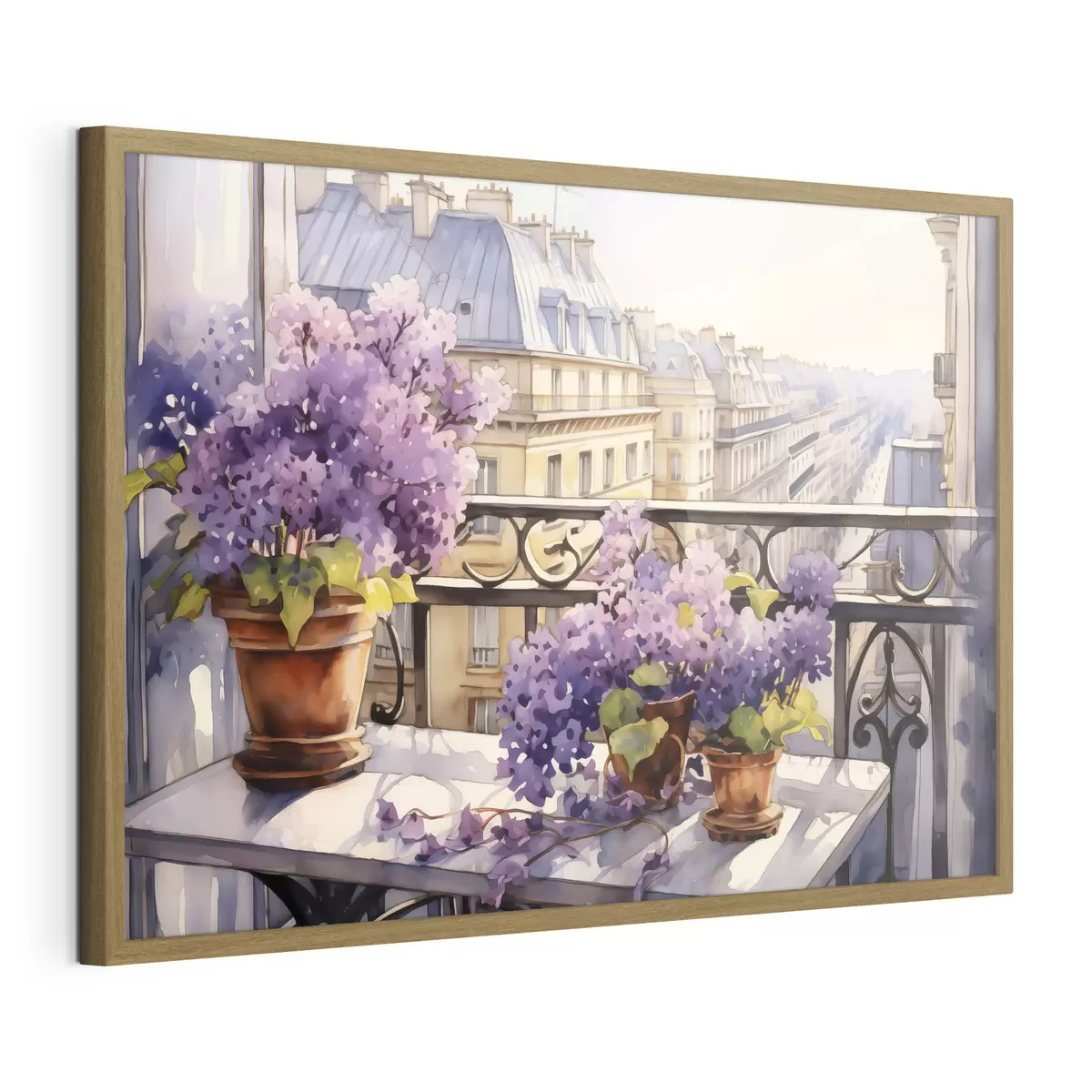 Poster Primavera sul balcone f39931