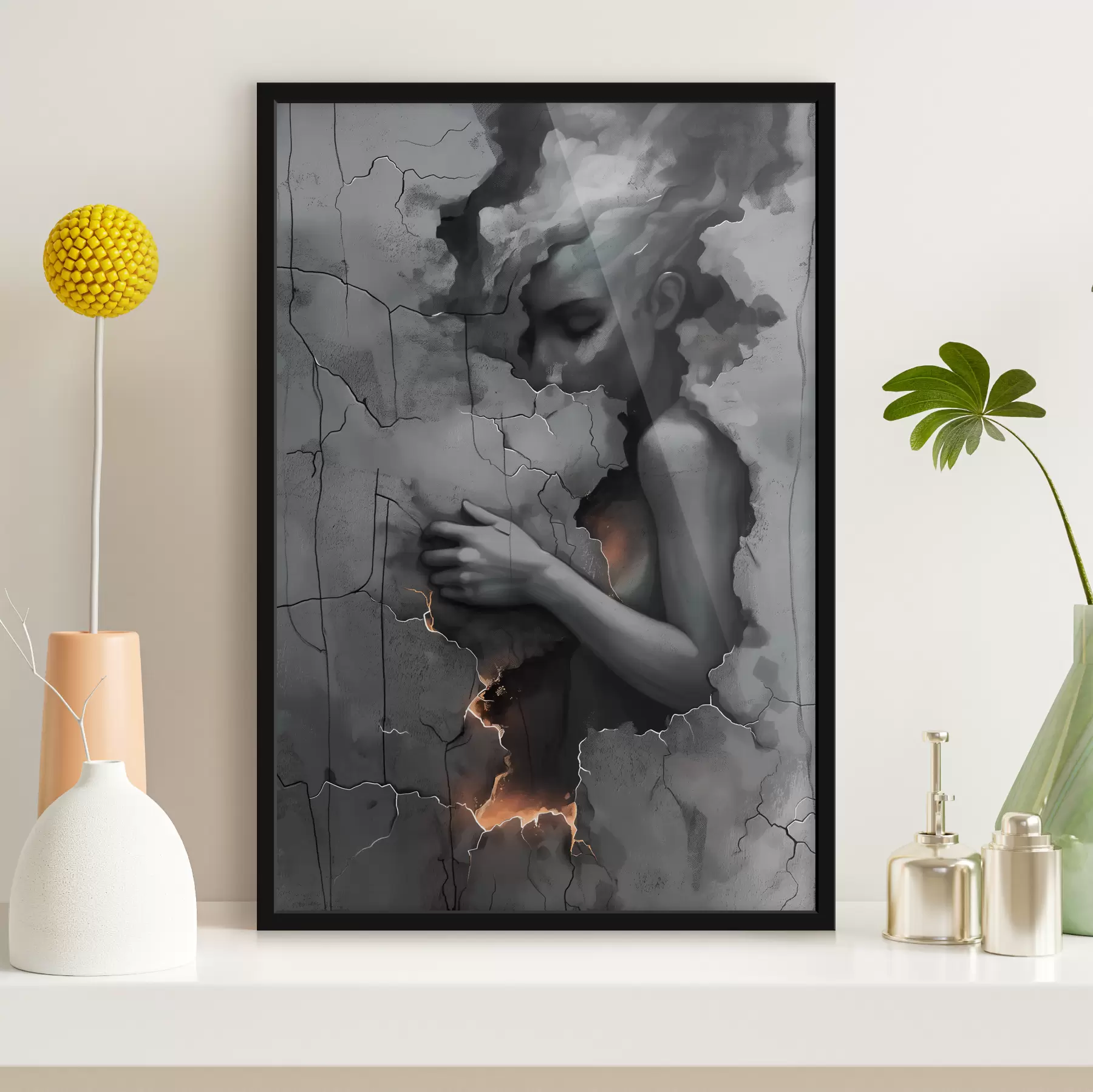 carta da parati Ragazza, muri, colpa nr. f39994