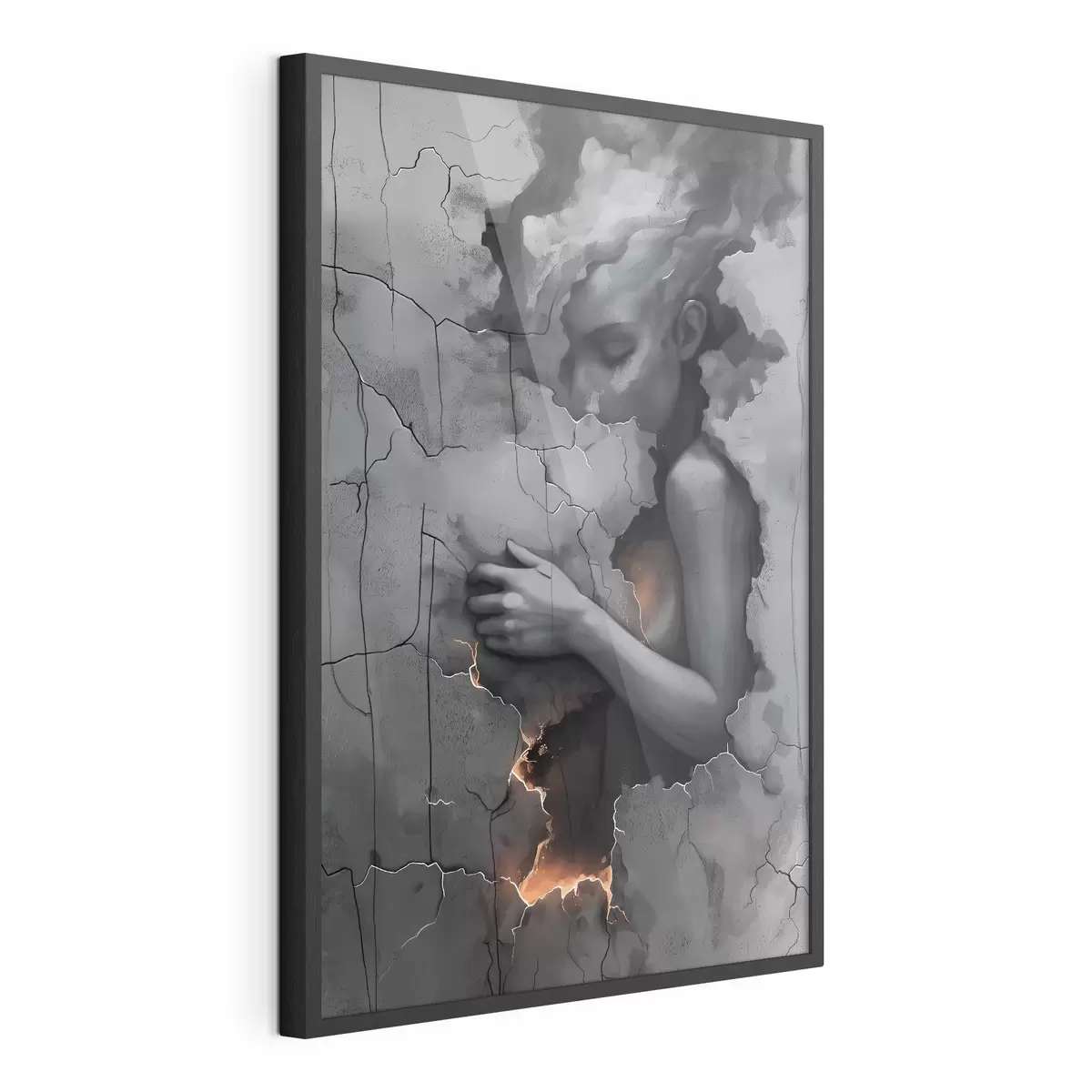 Poster Ragazza, muri, colpa f39994