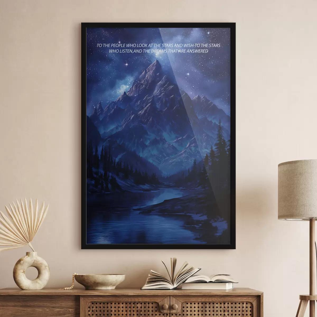 Poster Sogni, stelle, velaris, viola f40009