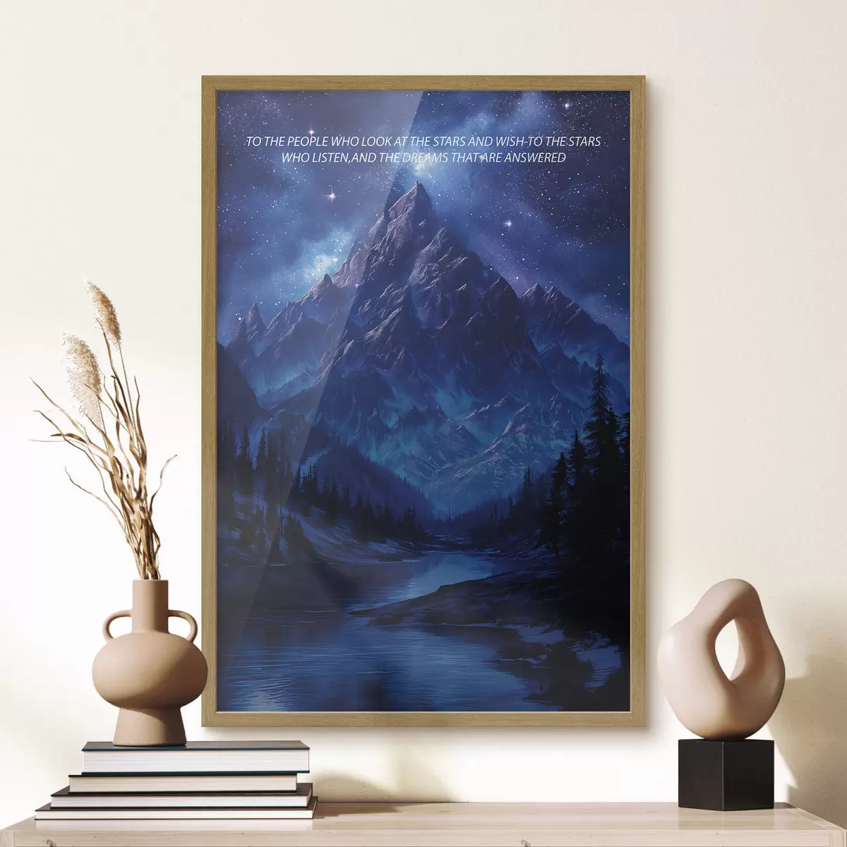 Poster Sogni, stelle, velaris, viola f40009