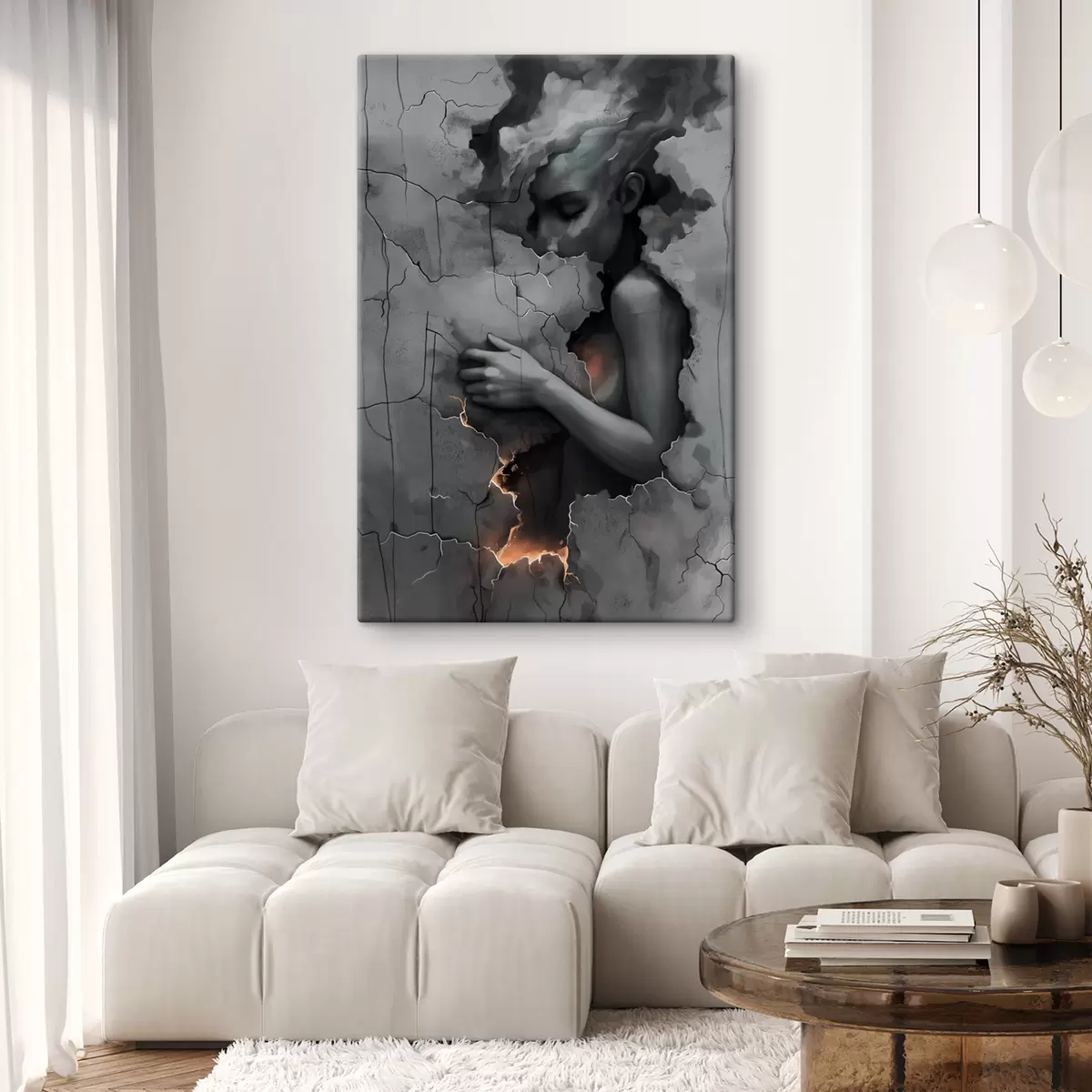 carta da parati Ragazza, muri, colpa nr. s39994