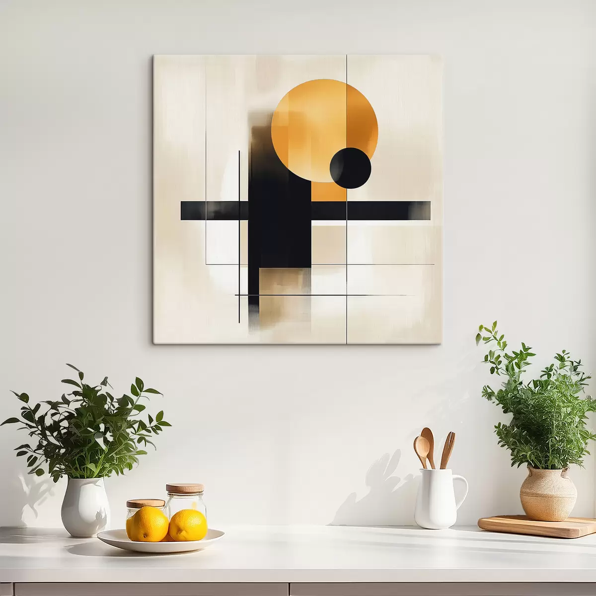 carta da parati Astrazione con forme geometriche nr. s39993