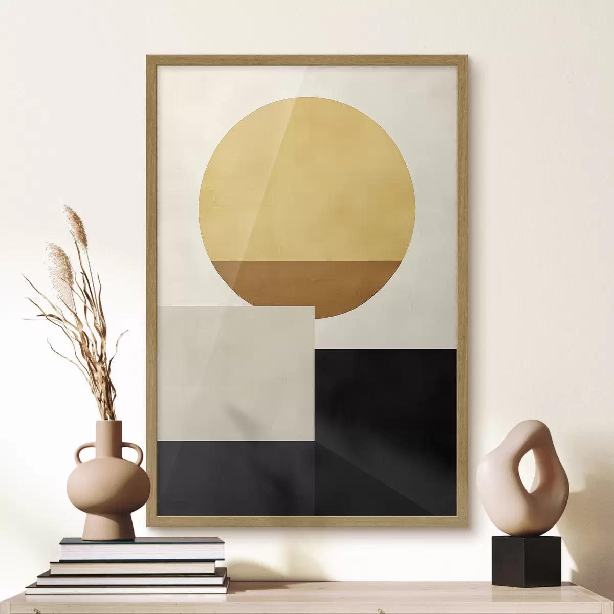 Poster Astrazione con forme geometriche f39896