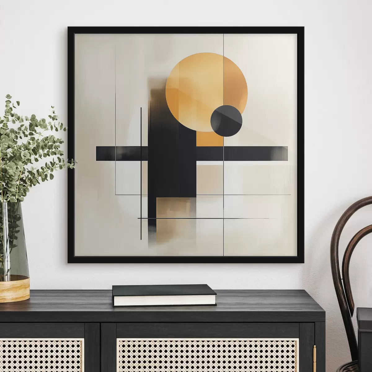 Poster Astrazione con forme geometriche f39993