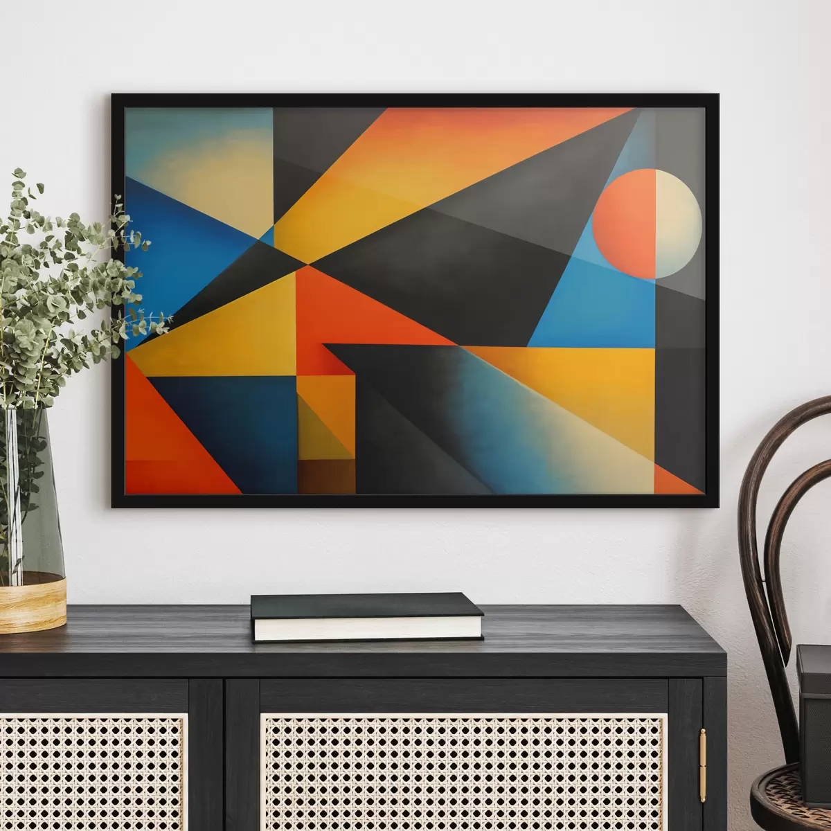 Poster Astrazione geometrica f40039