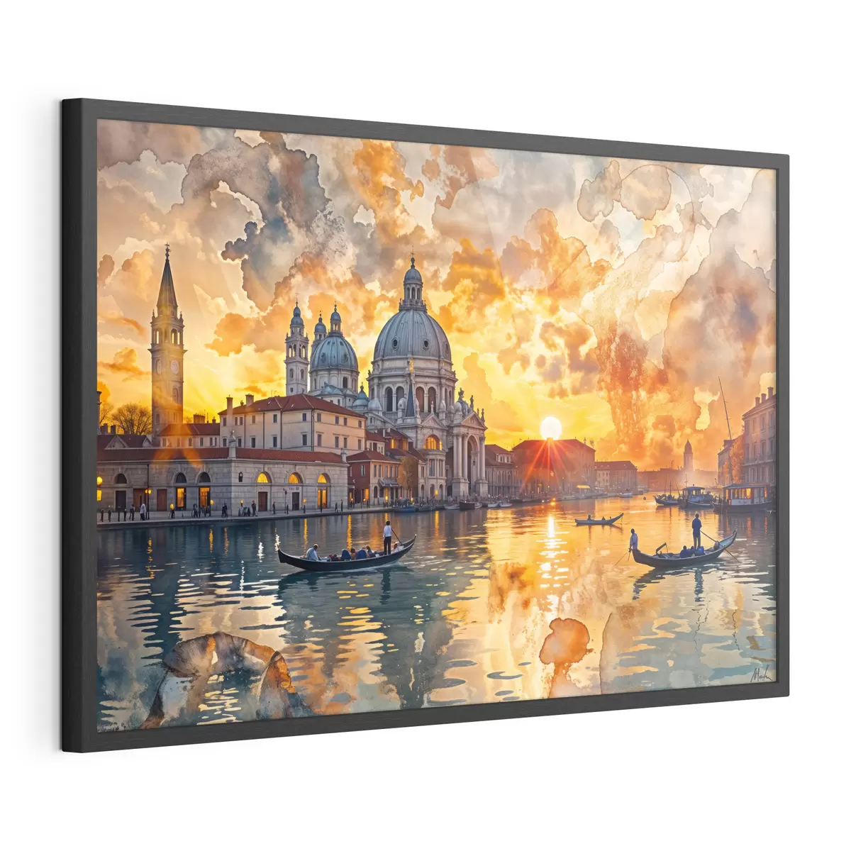 Poster Venezia al tramonto f40027