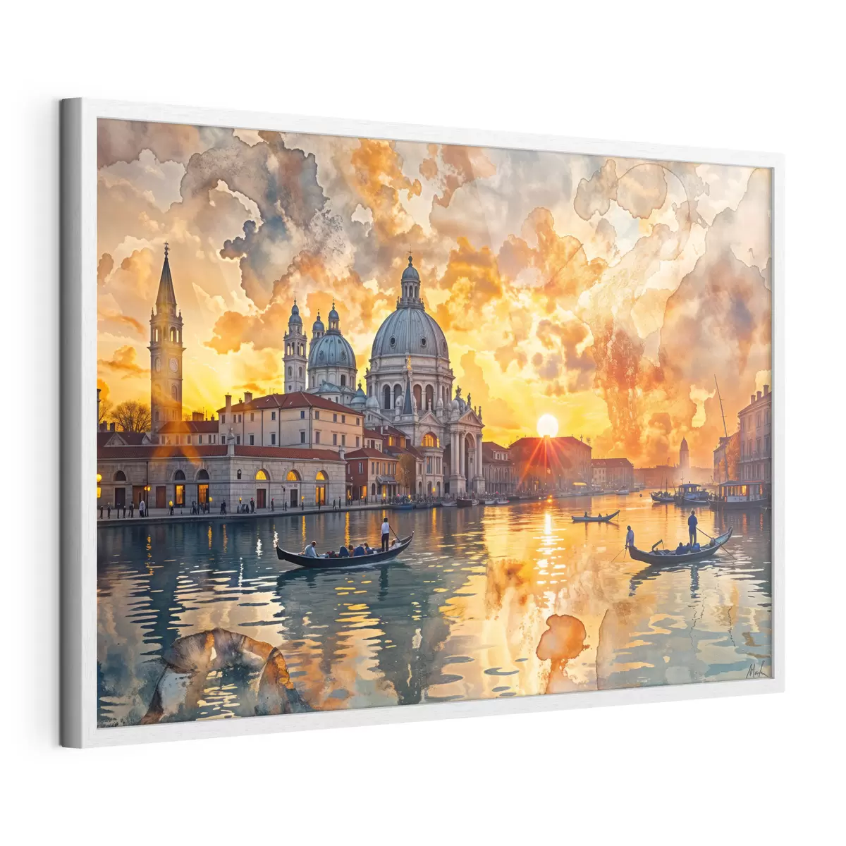 Poster Venezia al tramonto f40027