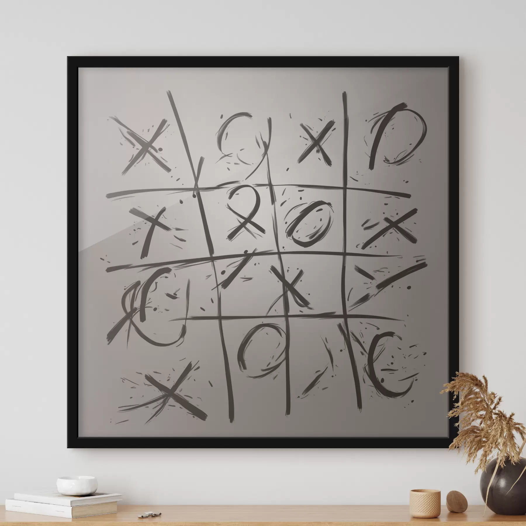 carta da parati Croci di Tic Tac Toe nr. f40065