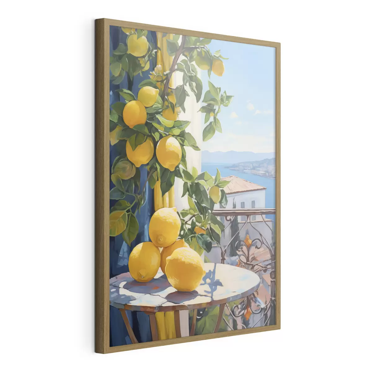 Poster Sole e limoni f40091