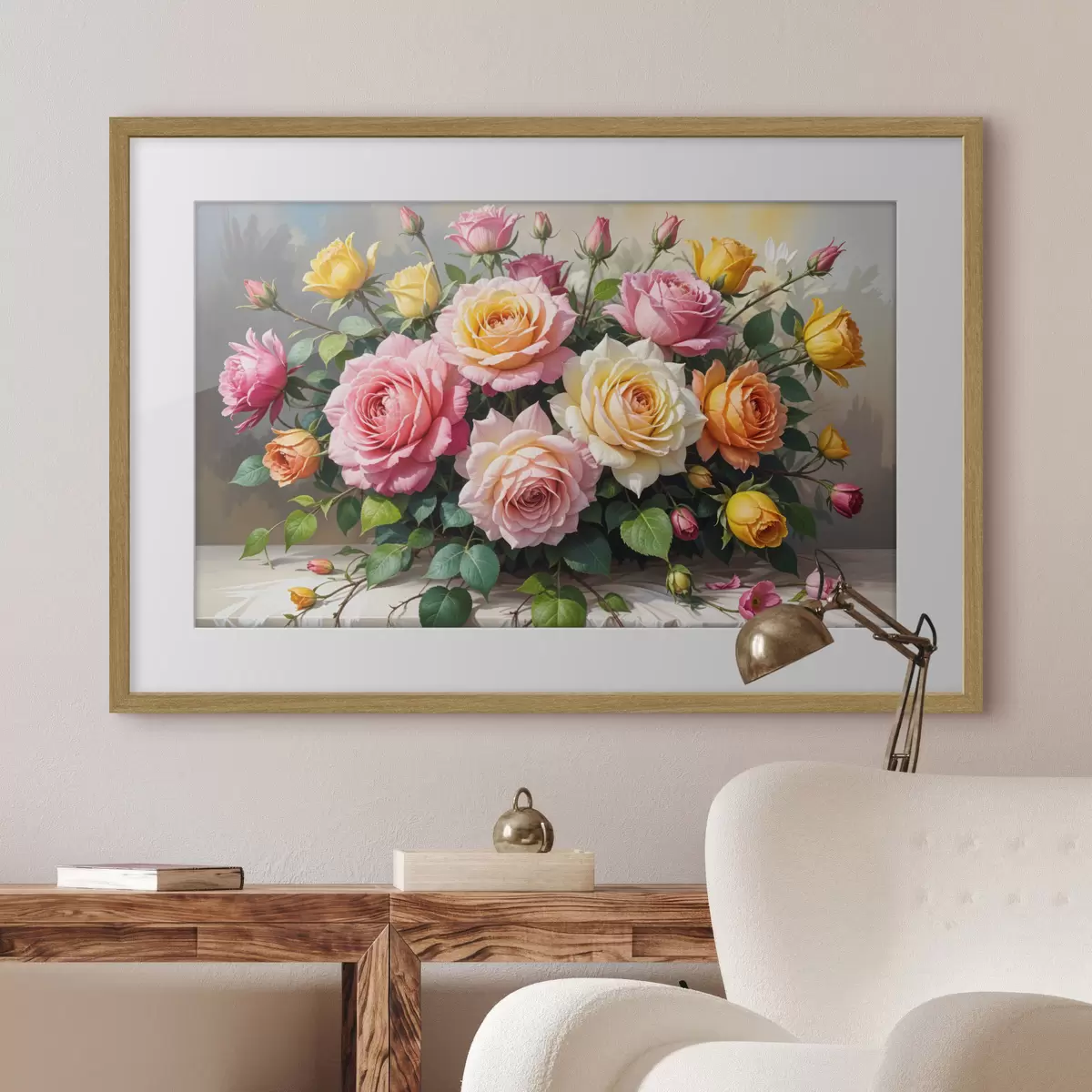 Poster Rose e eco f40149