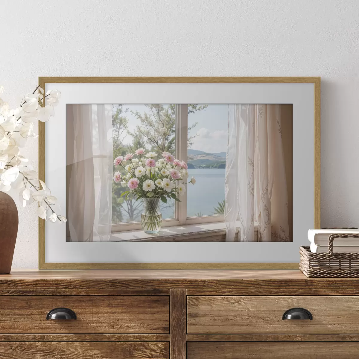 Poster Rose e poesia f40151