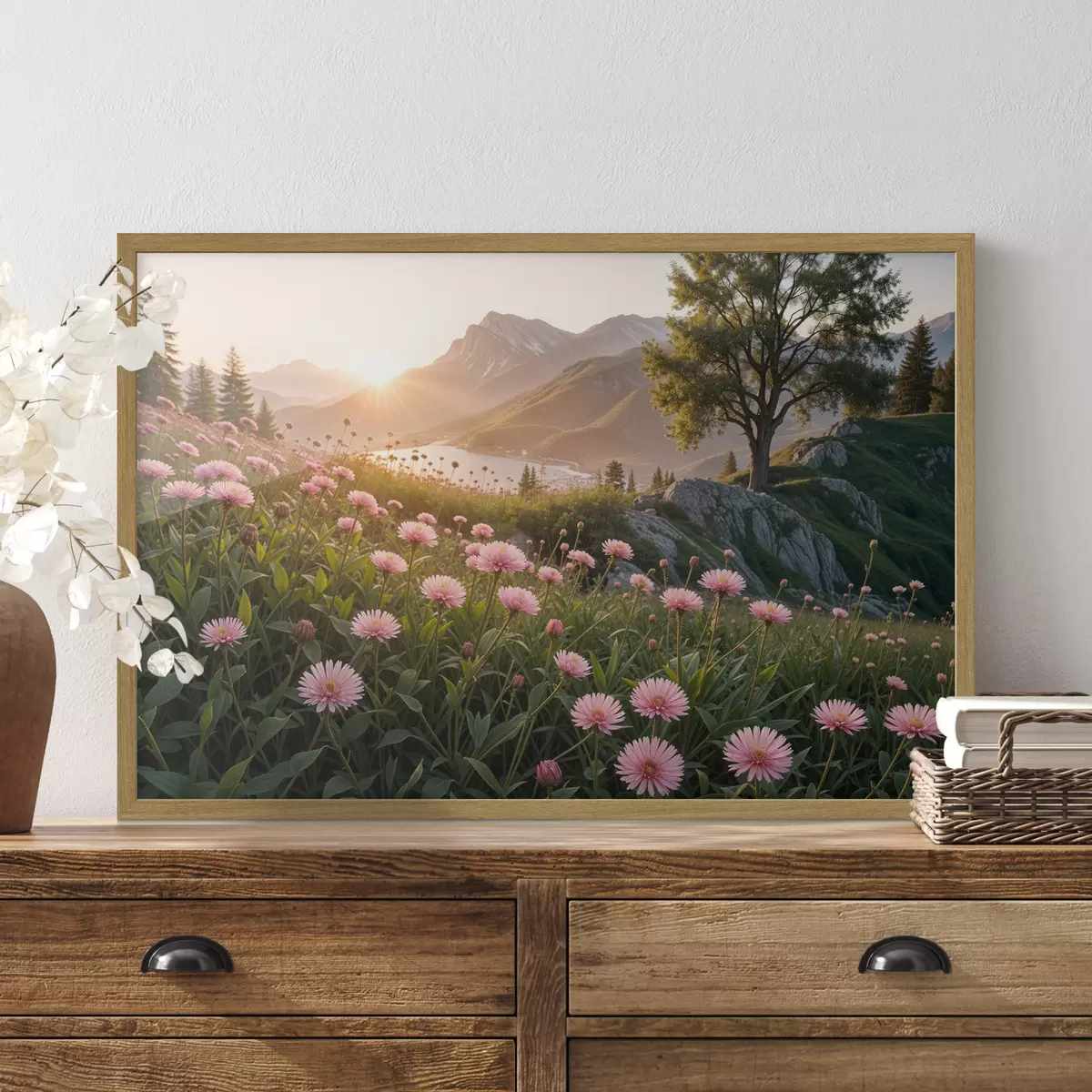 Poster Rose e leggerezza f40154