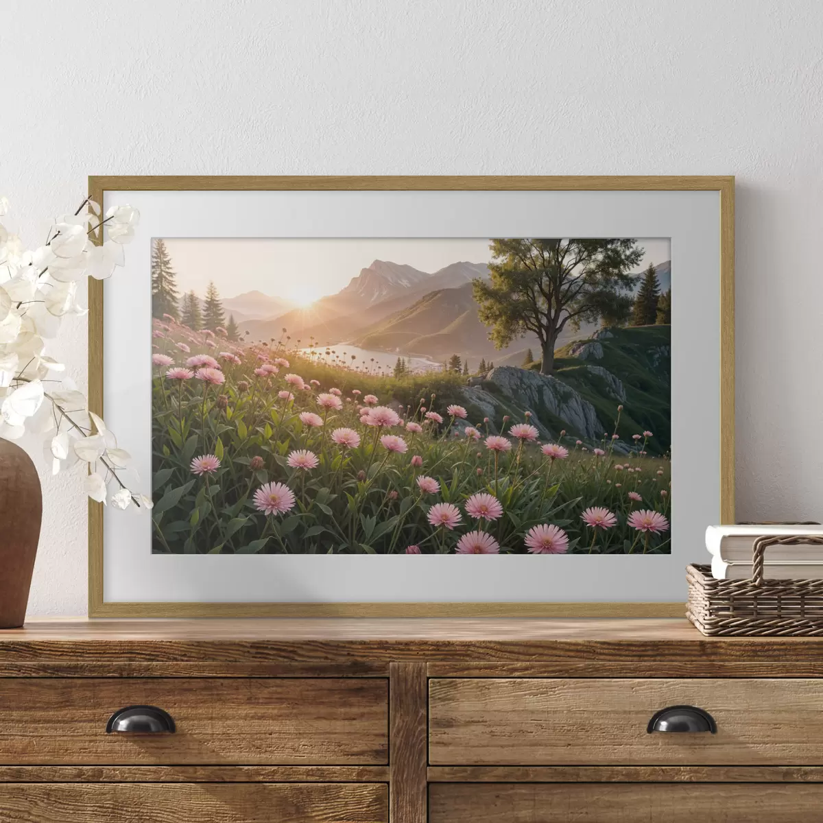 Poster Rose e leggerezza f40154