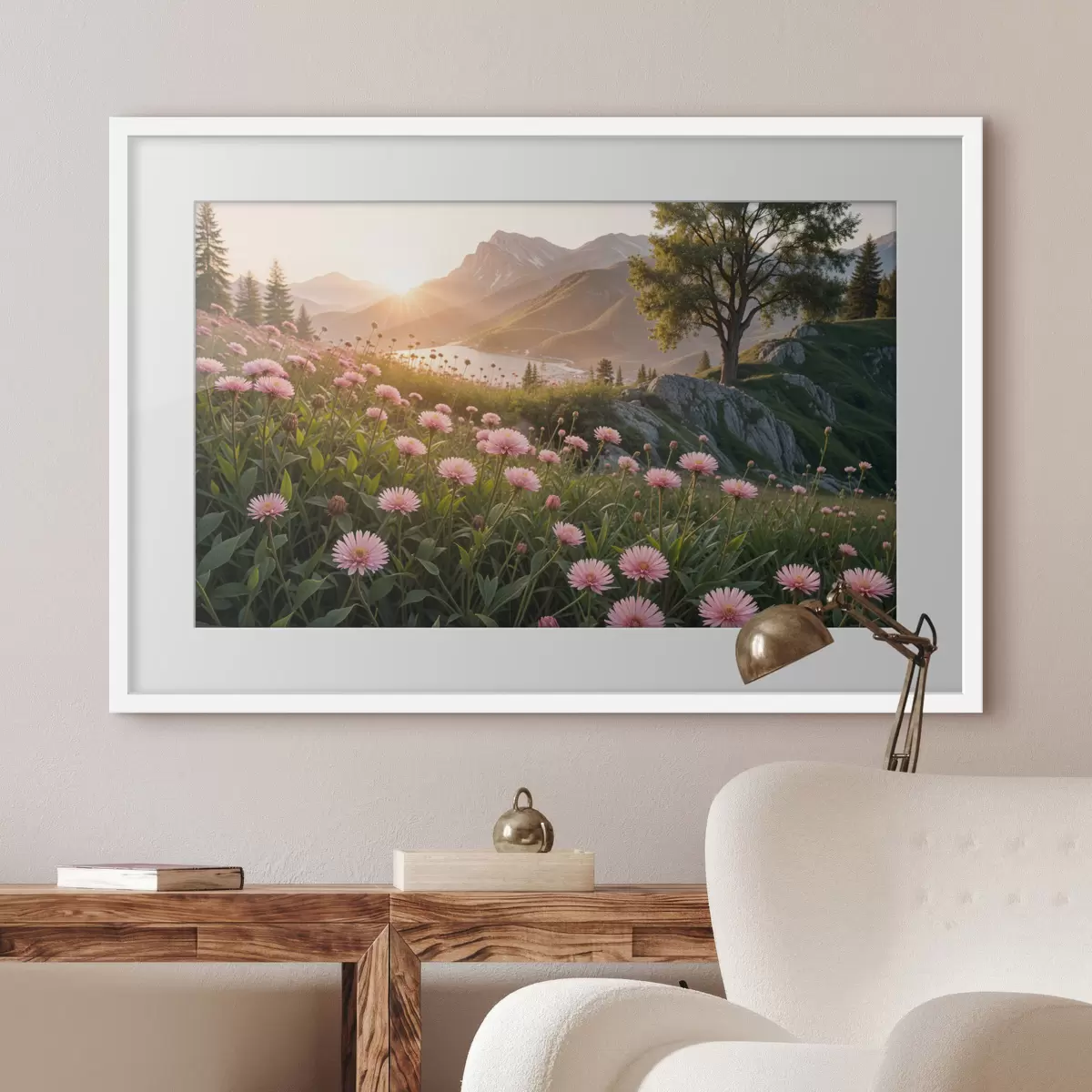 Poster Rose e leggerezza f40154