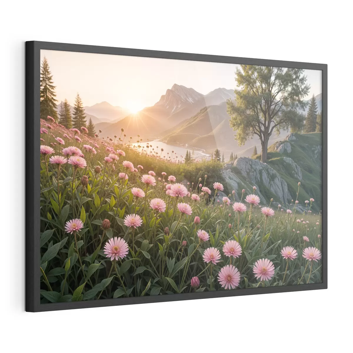 Poster Rose e leggerezza f40154