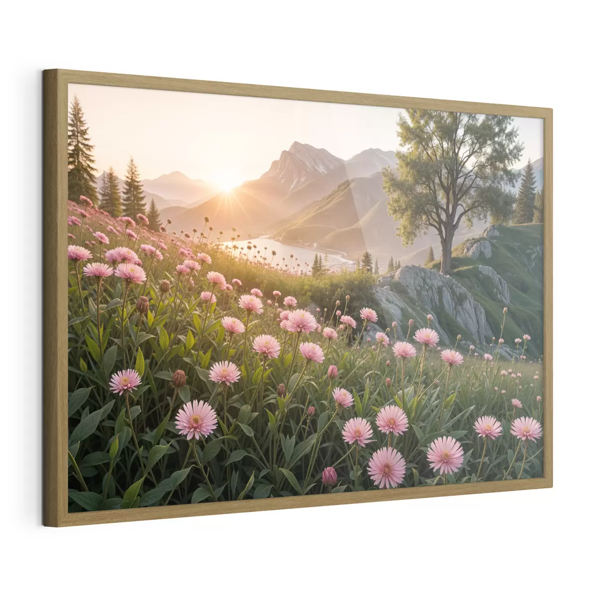 Poster Rose e leggerezza f40154