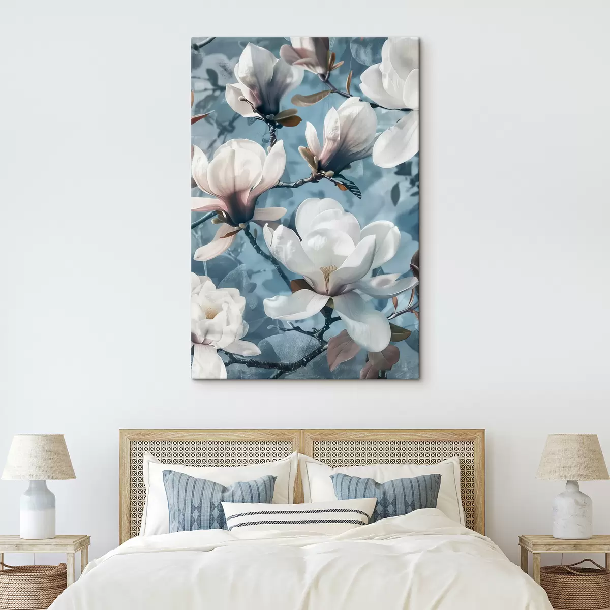 carta da parati Magnolie bianche nr. s40187