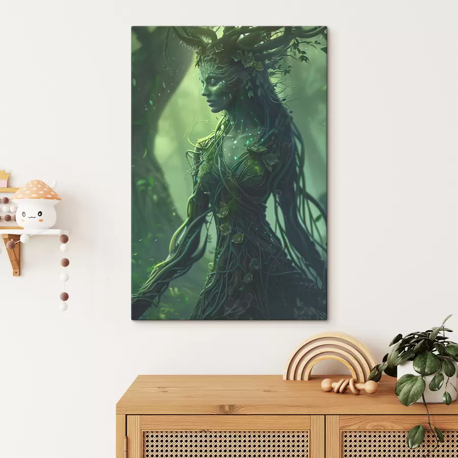 carta da parati Ninfa della foresta nr. s40205