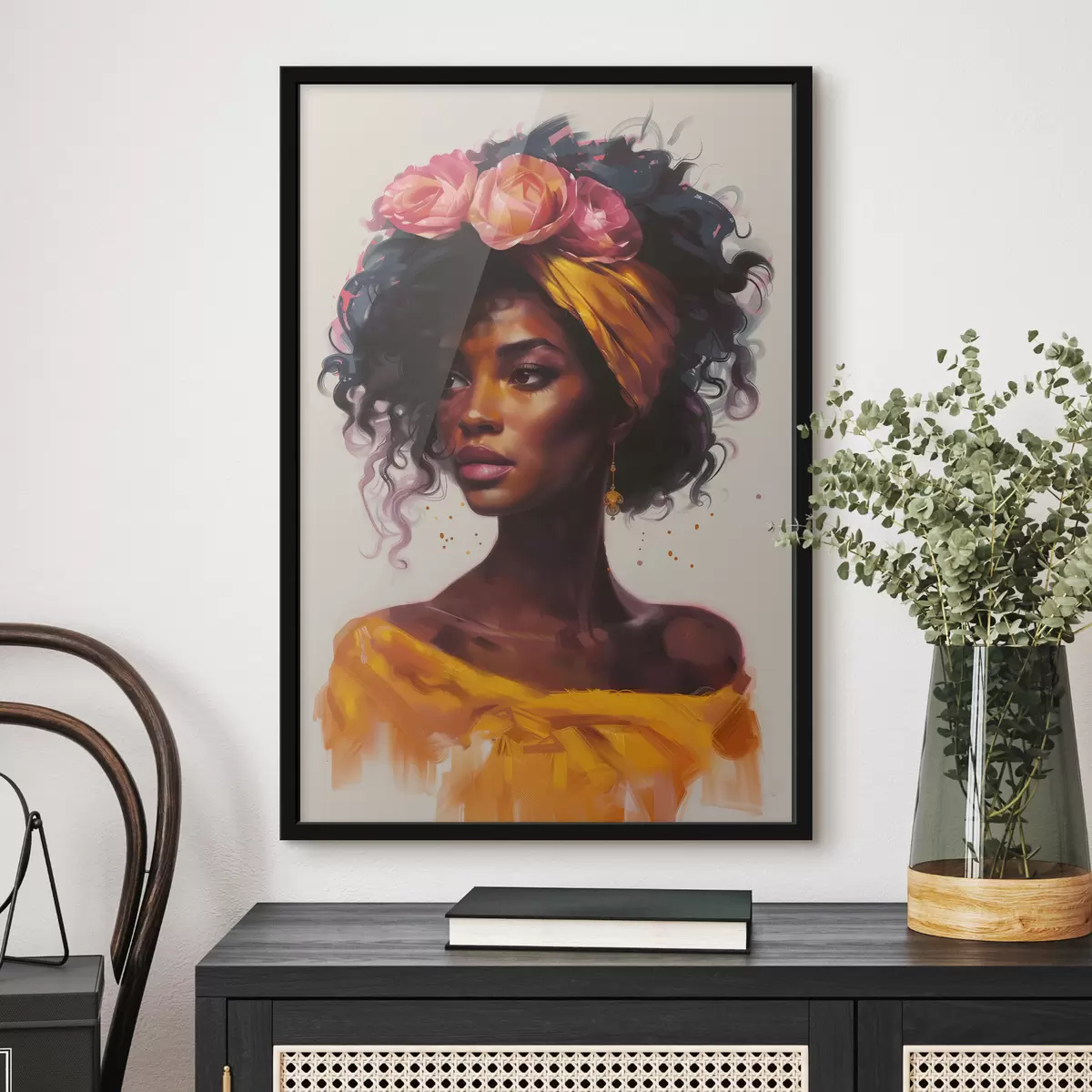 Poster Donna afro f40183