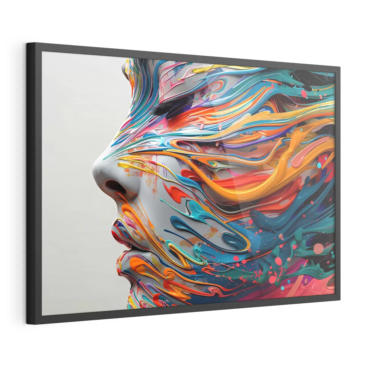 Poster Faccia dipinta f40203
