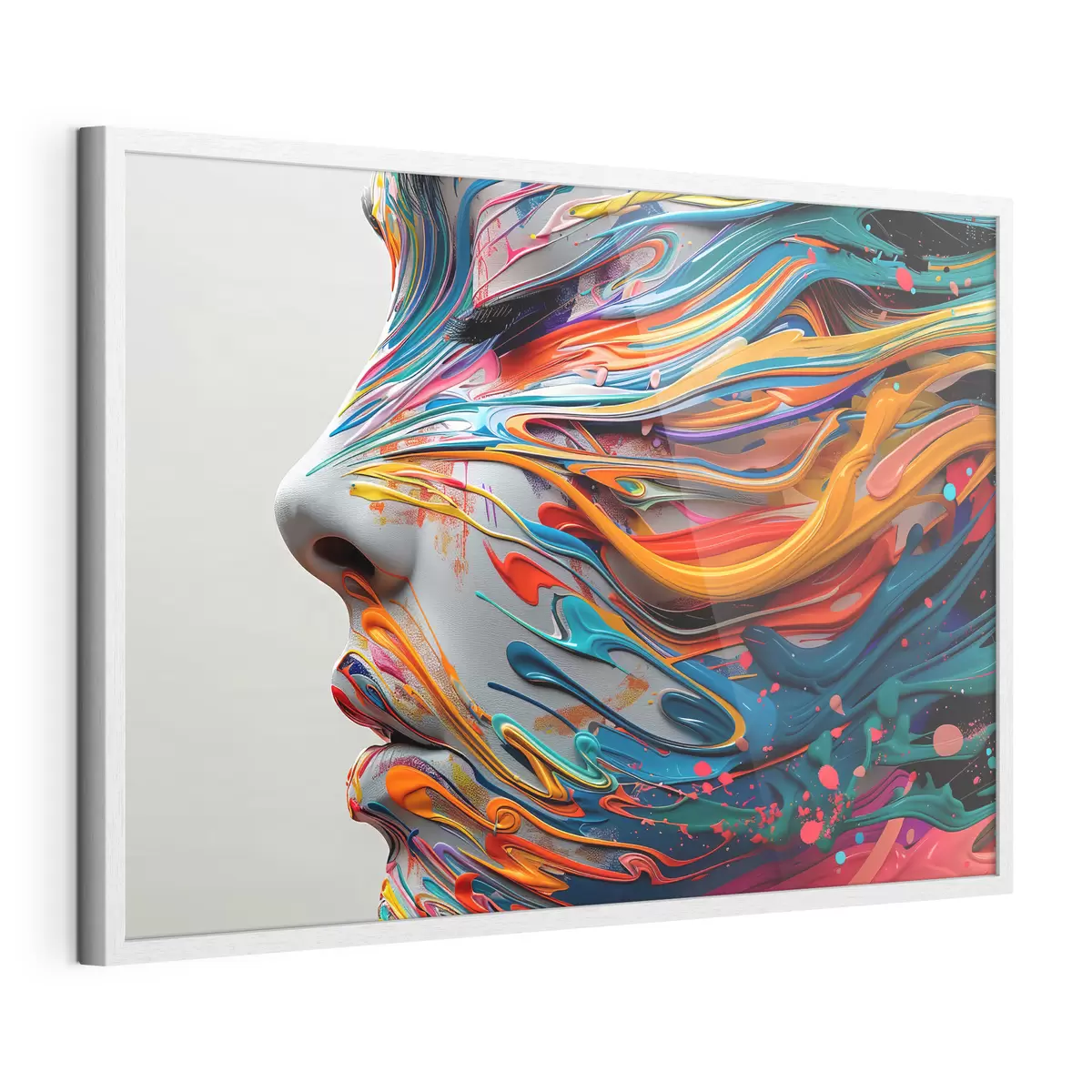 Poster Faccia dipinta f40203