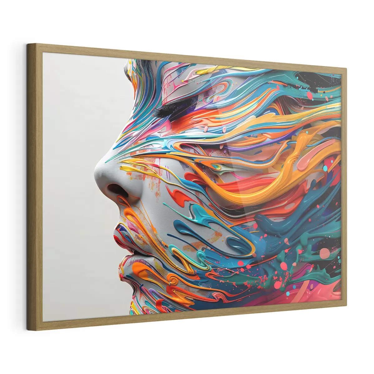 Poster Faccia dipinta f40203