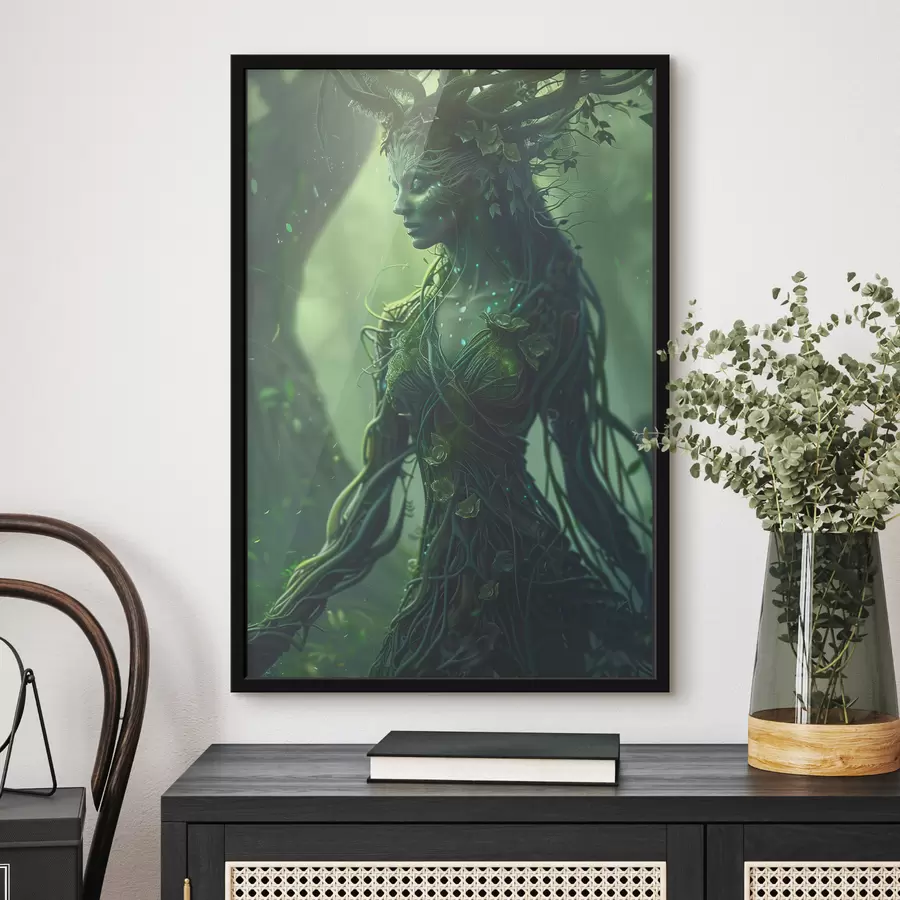 carta da parati Ninfa della foresta nr. f40205