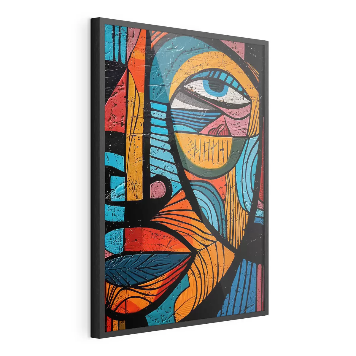 Poster Volto astratto f40207