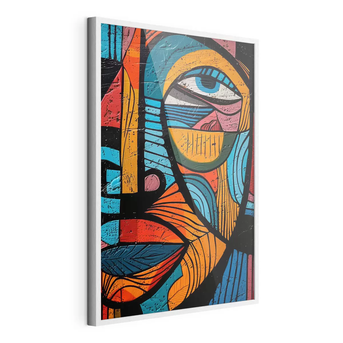 Poster Volto astratto f40207