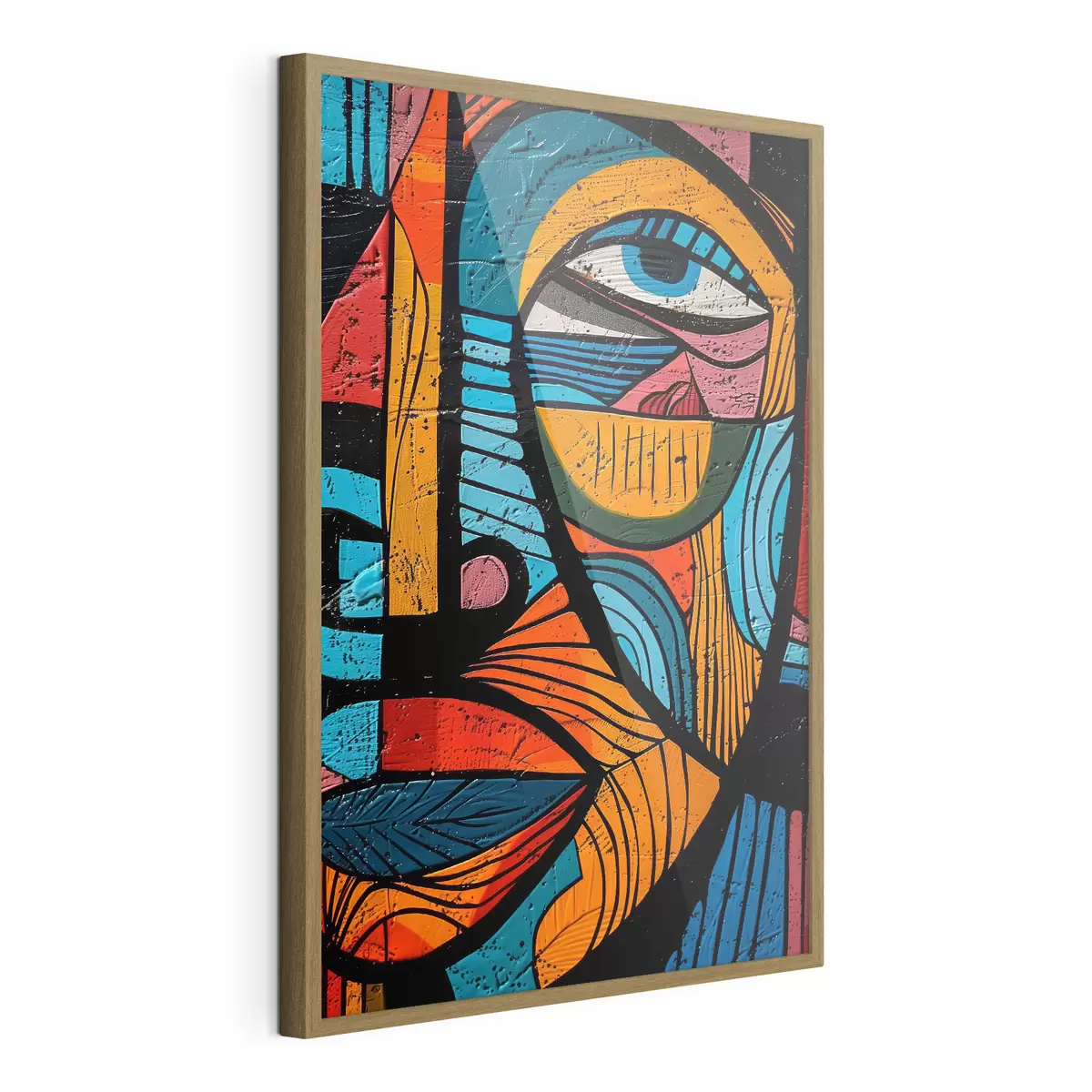 Poster Volto astratto f40207