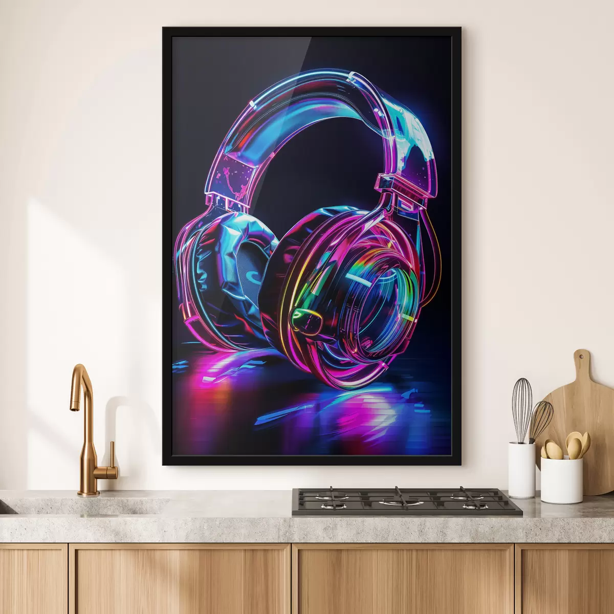 Poster Cuffie luminose f40209