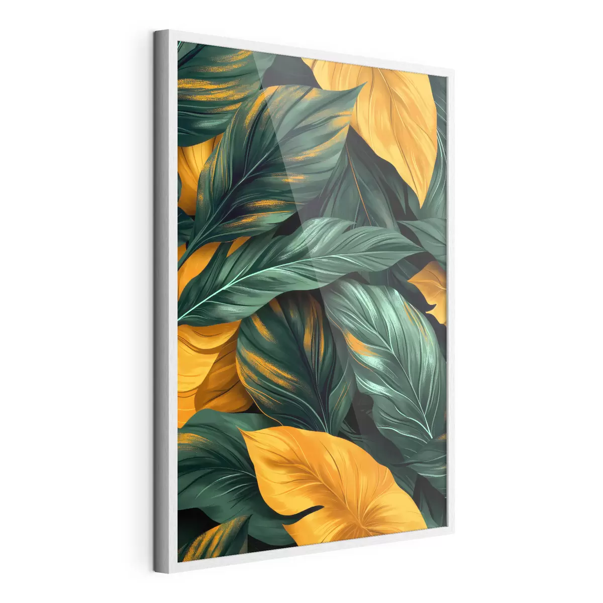 Poster foglie grandi f40241