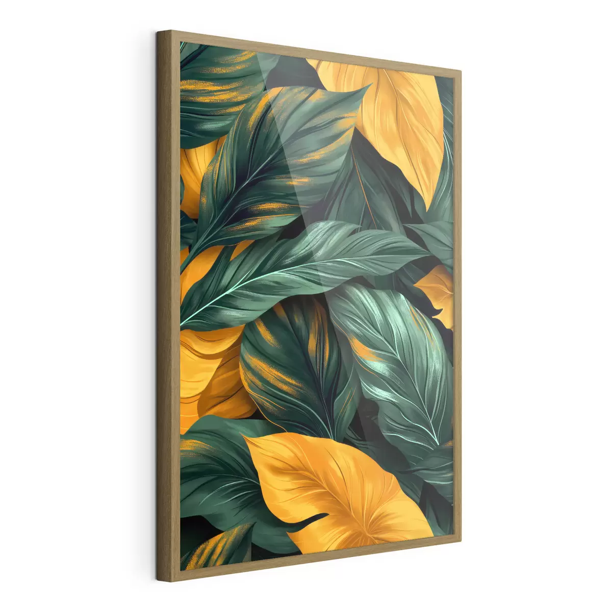 Poster foglie grandi f40241
