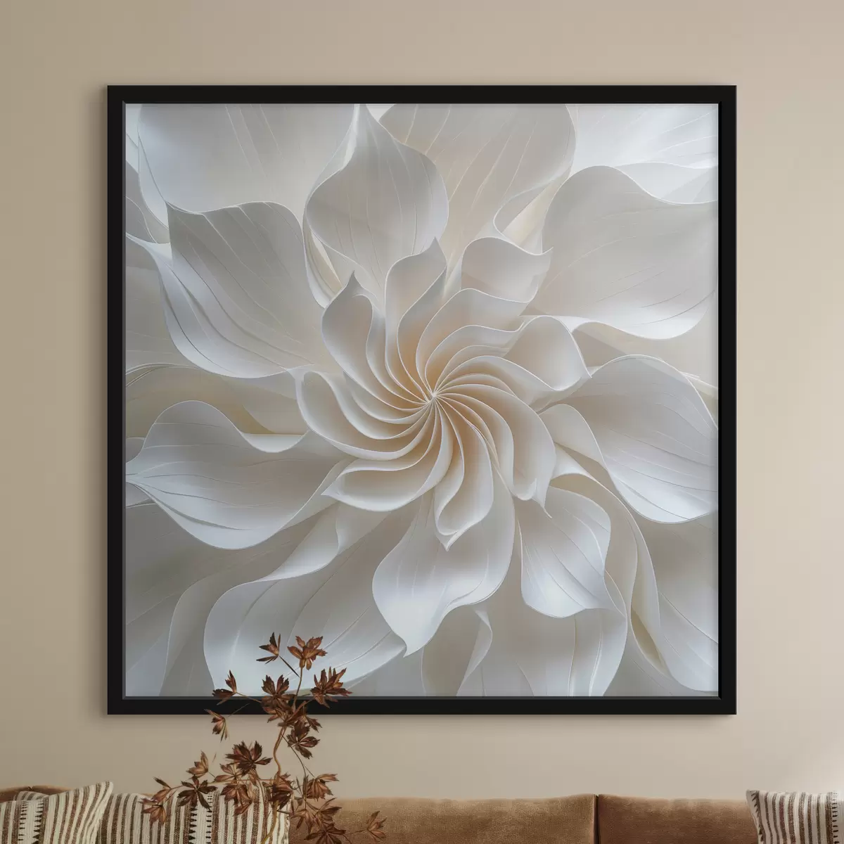 Poster grande fiore luminoso f40261