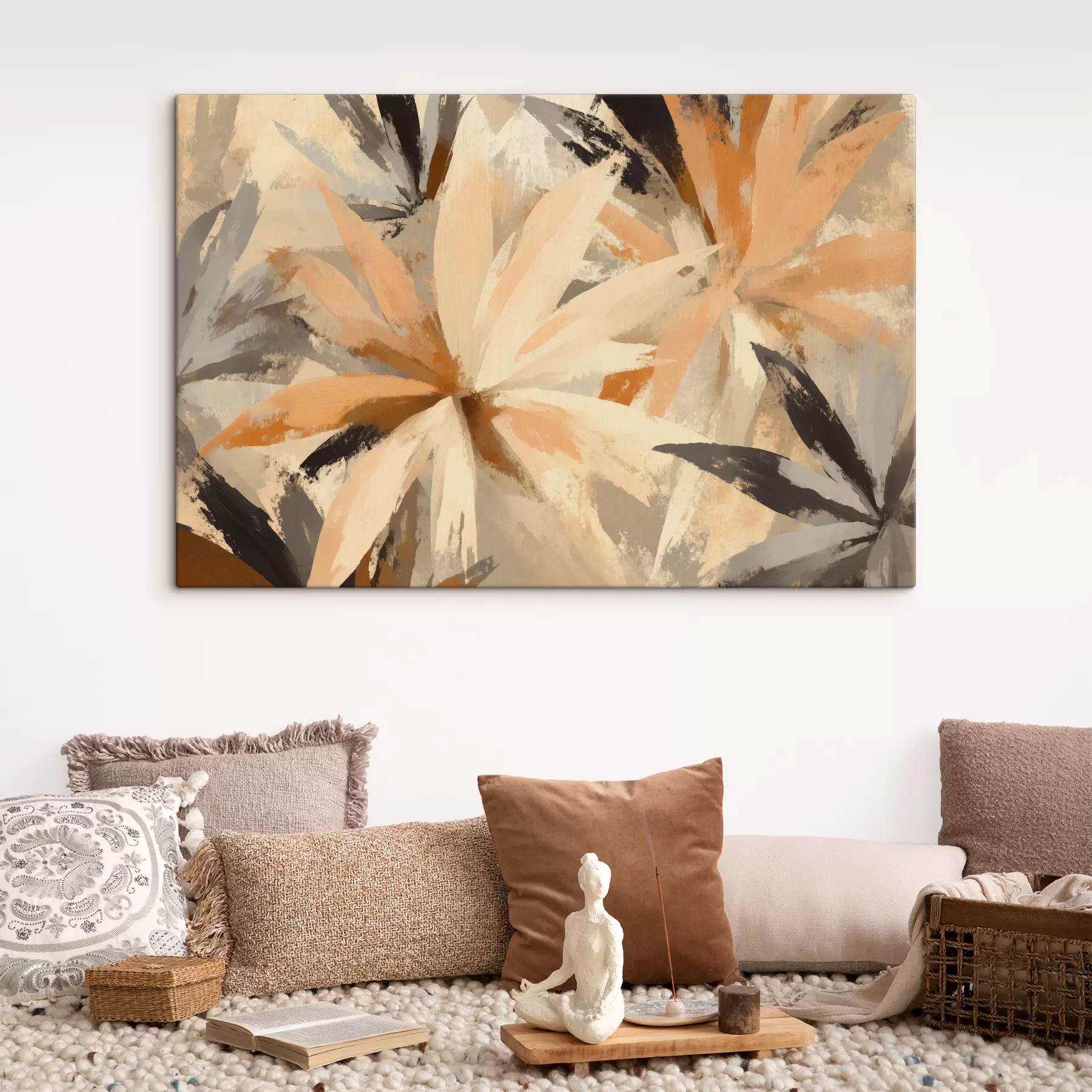 carta da parati Fiori astratti nr. s40265