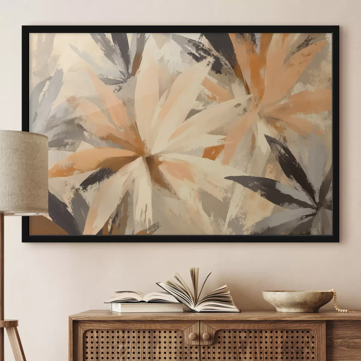 Poster Fiori astratti f40265