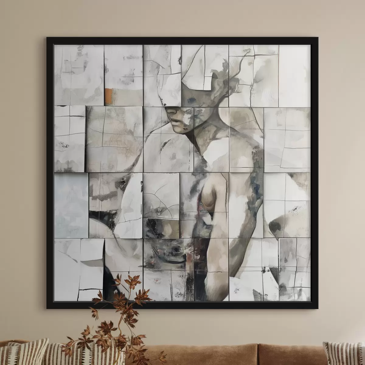 Poster Astrazione dell'uomo f40273