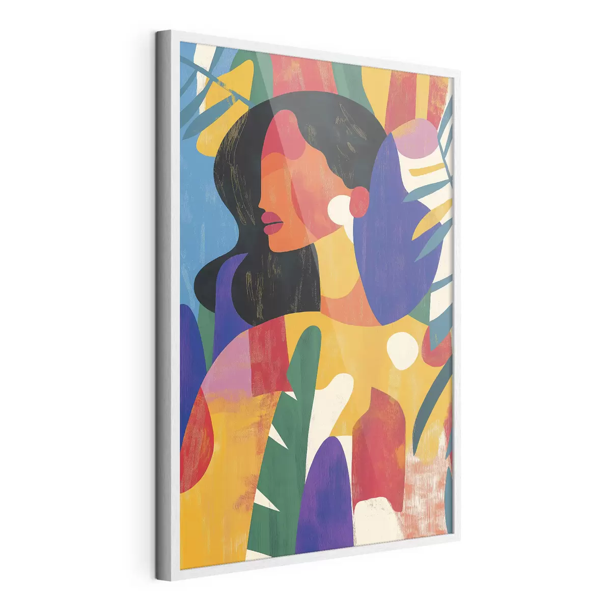 Poster Ritratto a colori vivaci f40275
