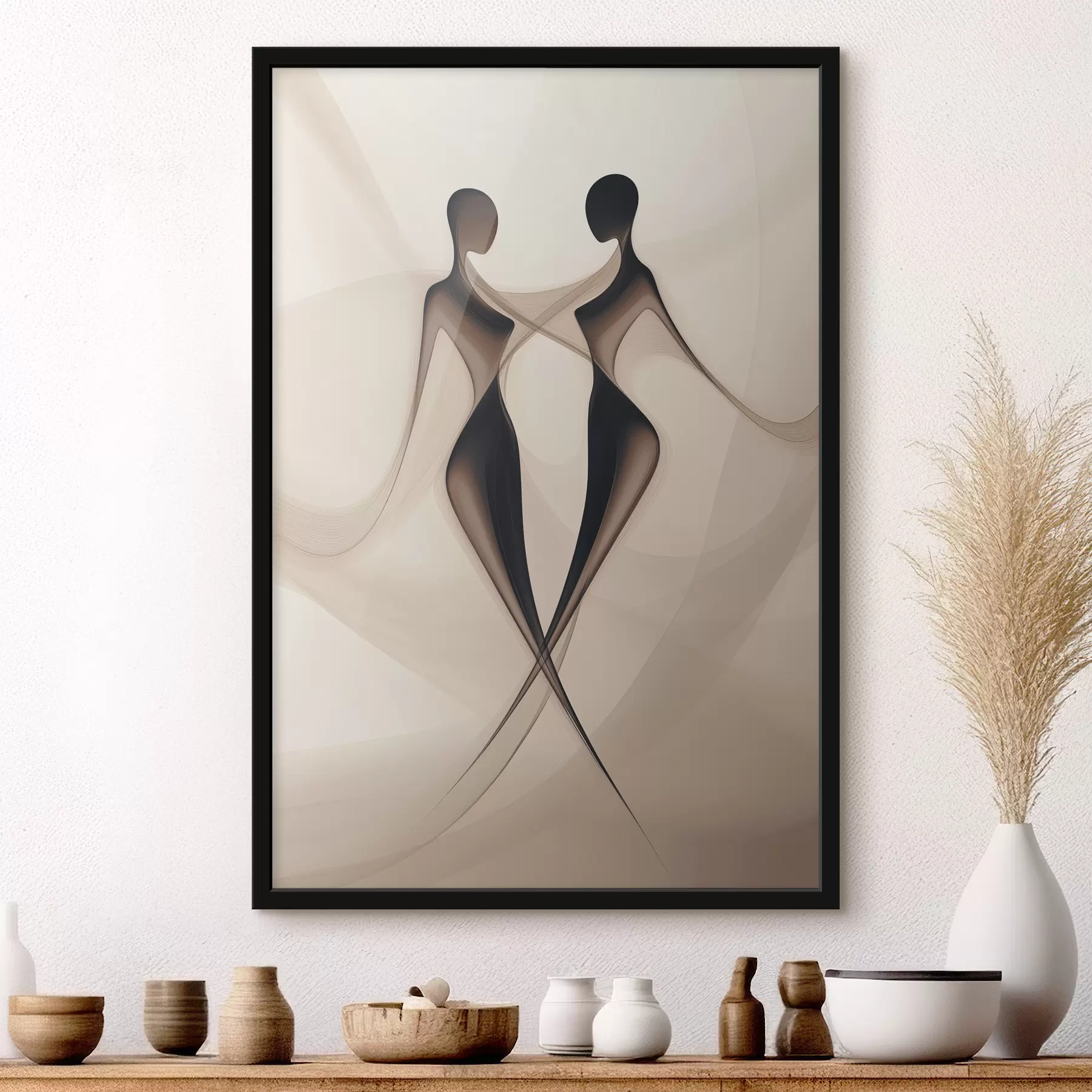 carta da parati Silhouette astratte nr. f40279