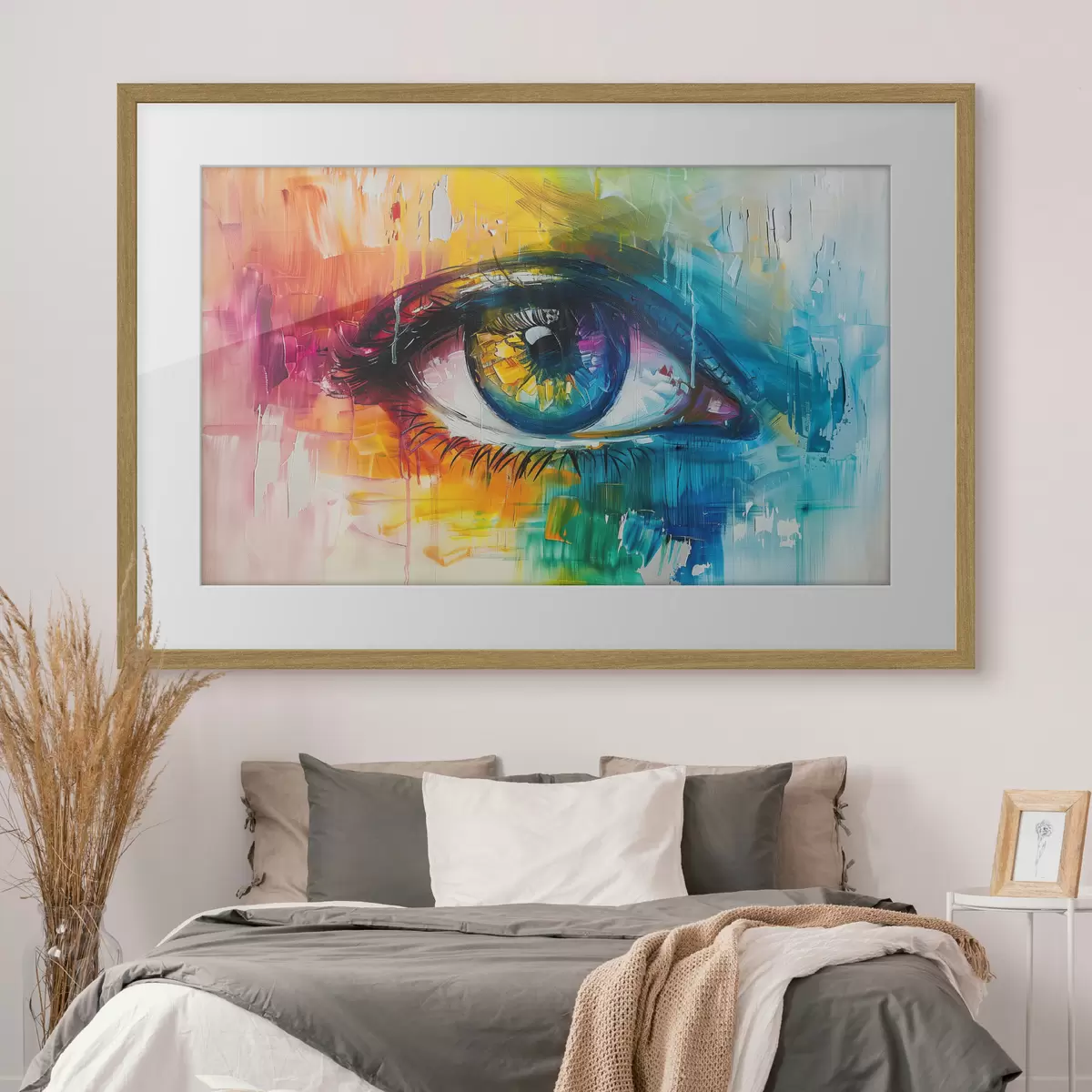 Poster Sguardo arcobaleno f40355