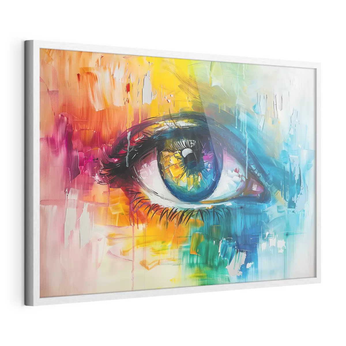 Poster Sguardo arcobaleno f40355