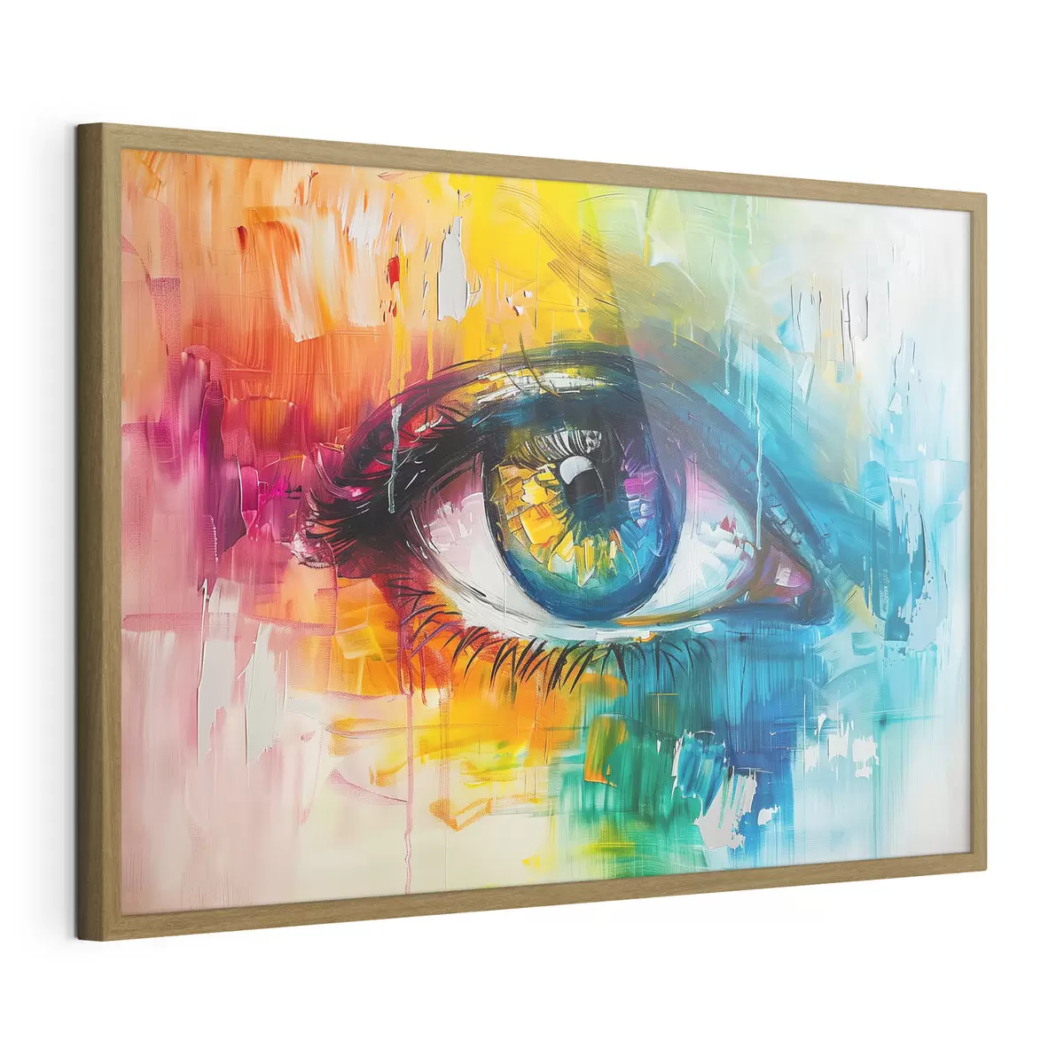 Poster Sguardo arcobaleno f40355