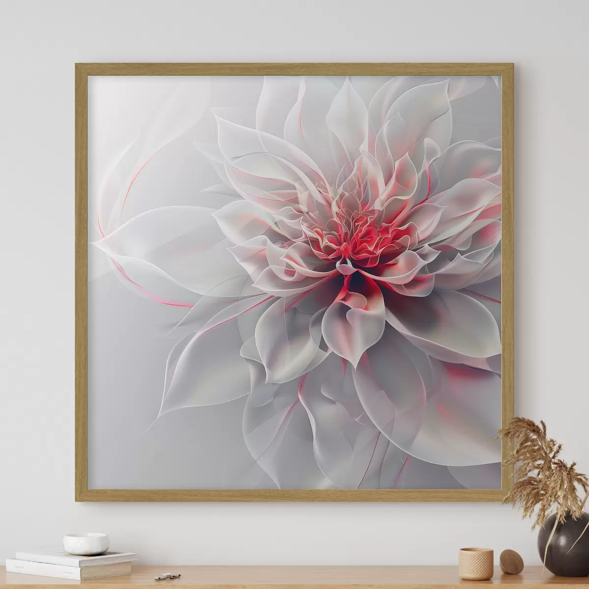 Poster Fiore astratto f40359