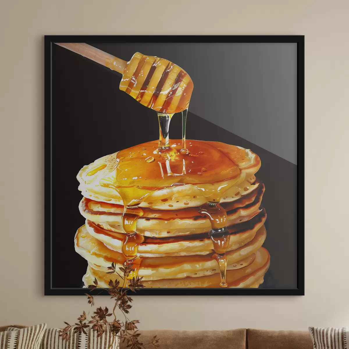Poster Pancake al miele f40374