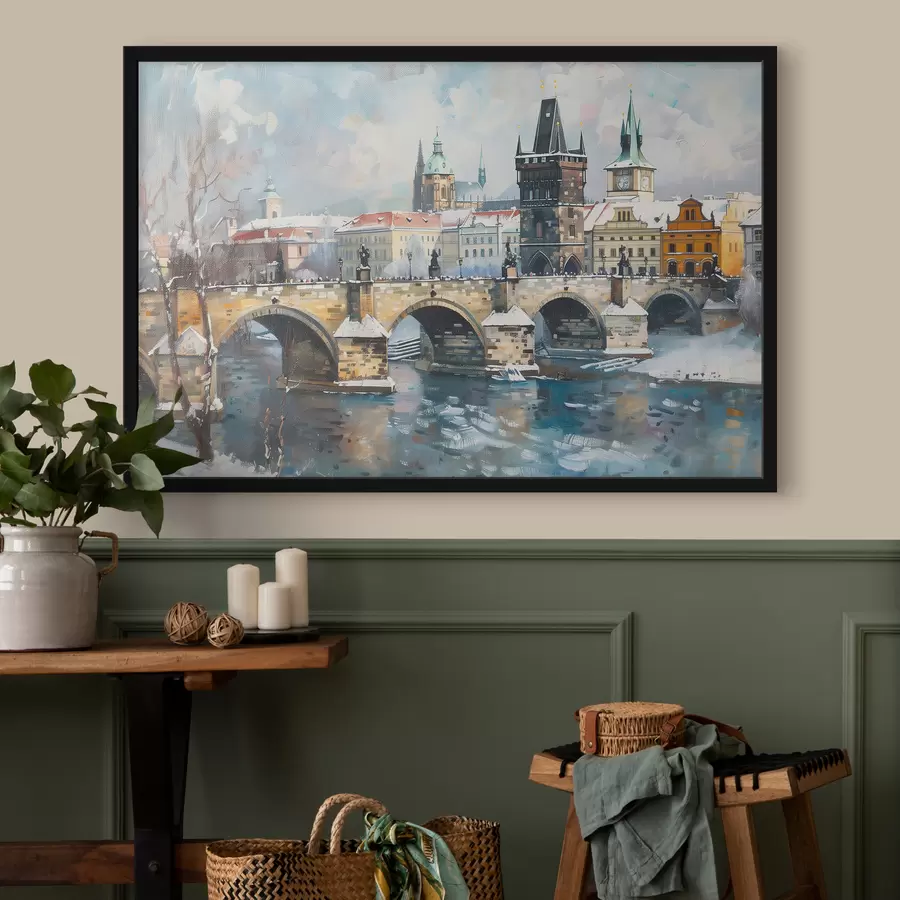 carta da parati Ponte di Praga nr. f40378